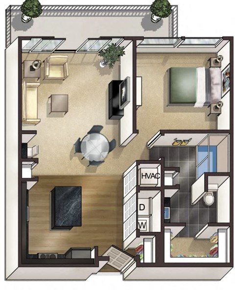 1836 W. Davis Street Studio-2 Beds Apartment for Rent - Photo Gallery 19